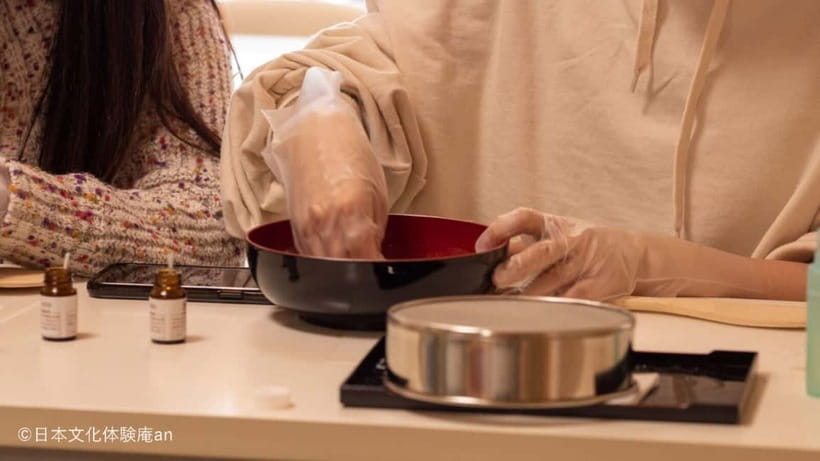 2 Types of Japanese Sweets making and Tea Ceremony - Is $28 good value in Kyoto?