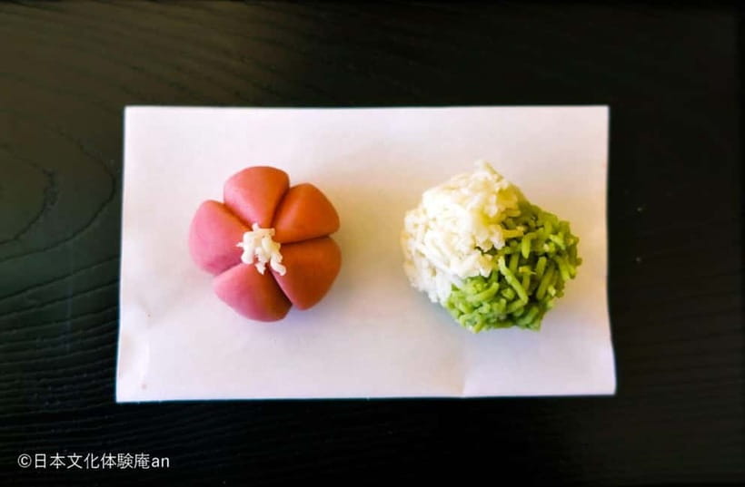 2 Types of Japanese Sweets making and Tea Ceremony - Who will enjoy this class most?