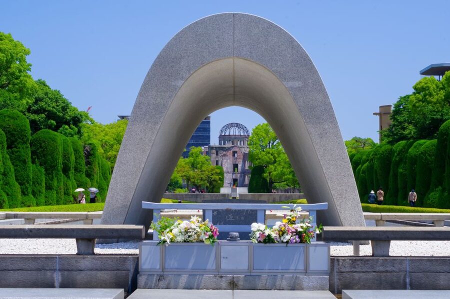 3 Departures: Hiroshima & Miyajima Trip with Indian Lunch - The A-Bomb Dome: Hiroshima’s unavoidable first lesson