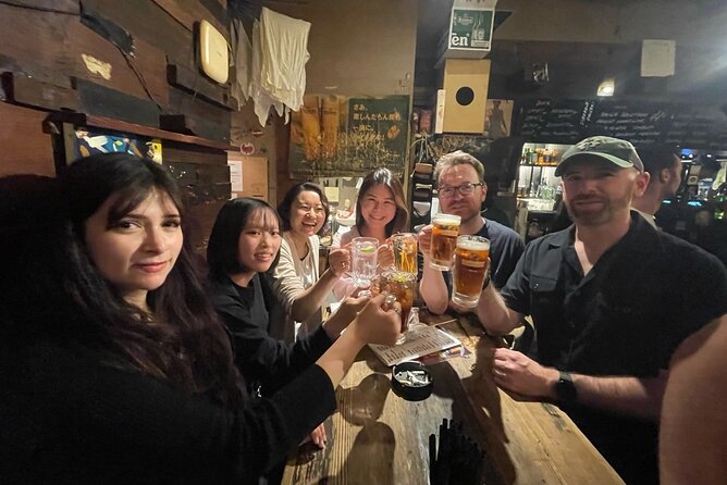 3Hour Osaka Pub Crawl Bar Hopping Nightlife Guided Tour in Namba - Stop four: a DJ bar near Osaka-Namba Station