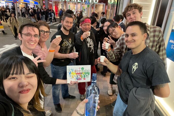 3Hour Osaka Pub Crawl Bar Hopping Nightlife Guided Tour in Namba - The guide and the social side