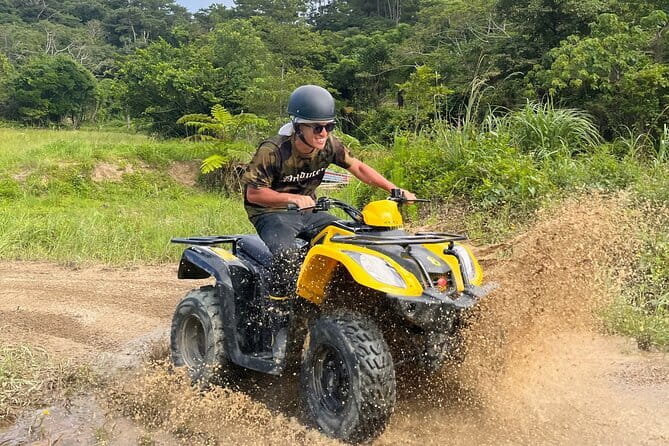 60min Buggy / ATV adventure tour in Jungle in Okinawa - The first 10 minutes: learning to control the ATV