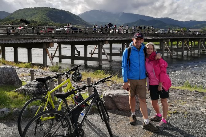 Afternoon Kyoto Bike Tour: Bamboo Forest, Monkeys & Hidden Spots - Togetsukyo Bridge and the Arashiyama view