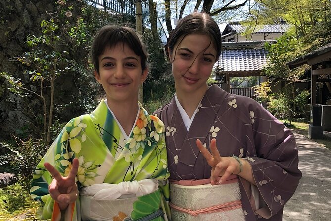 An Amazing set of Cultural experience: Kimono, Tea Ceremony and Calligraphy - Who will enjoy this most?
