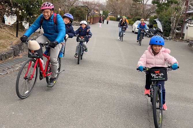Arashiyama Bamboo Forest Family Bike Tour ( Infants & Kids ) - Bikes, helmets, and the pace for small children