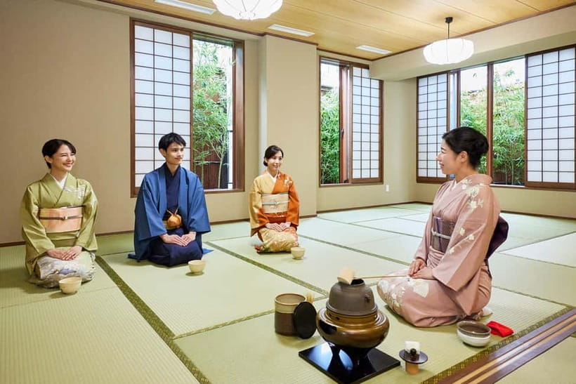 Asakusa: Kimono Tea Ceremony with Matcha and Sweet - Selecting a Kimono and Getting Ready