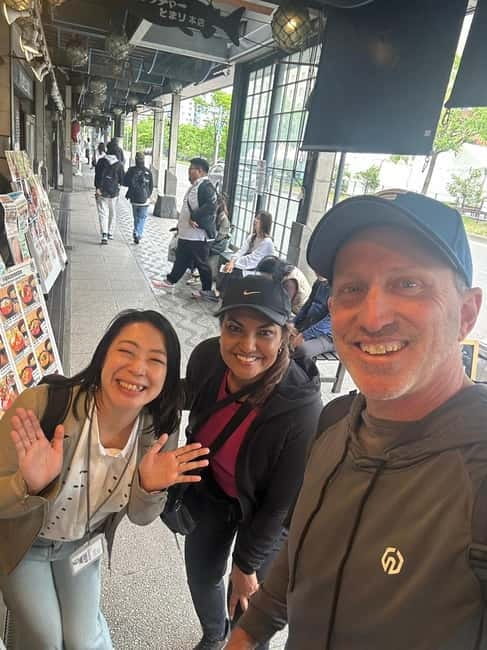 Authentic Sapporo: Nijo Market Seafood Lunch & History Tour - The Sapporo TV Tower view