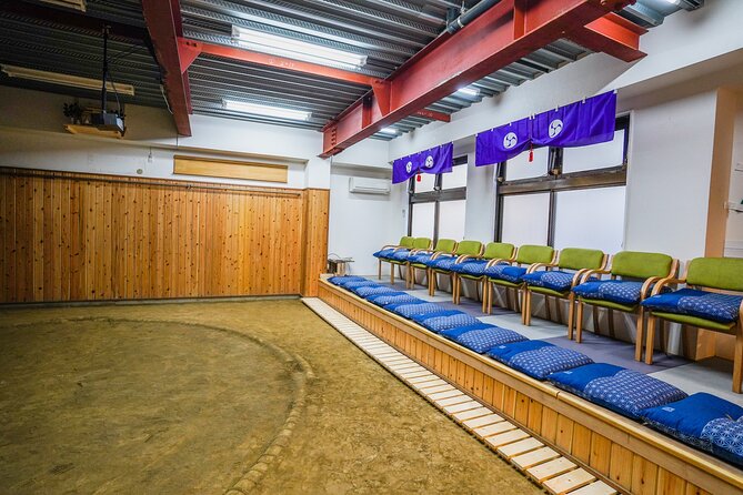 Authentic Sumo Experience in Tokyo: Enter the Sanctuary - Watching morning practice from beside the ring