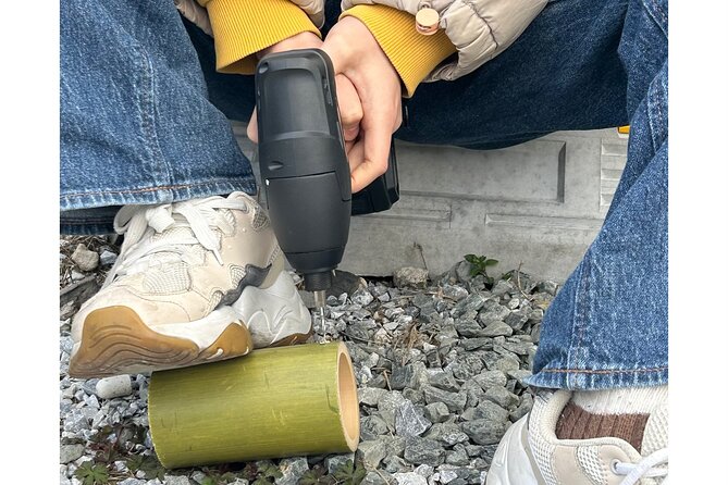 Bamboo Lantern Workshop - The Space Beppu setting and meeting point