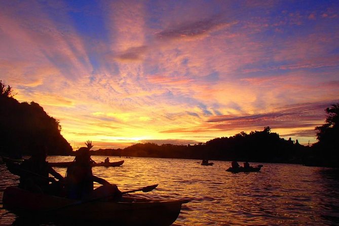 Beautiful sunset kayak tour in Okinawa - Starting at Kadena’s river meeting point