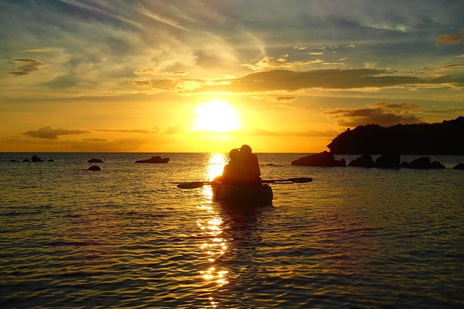 Beautiful sunset kayak tour in Okinawa - Mangroves and the local ecosystem