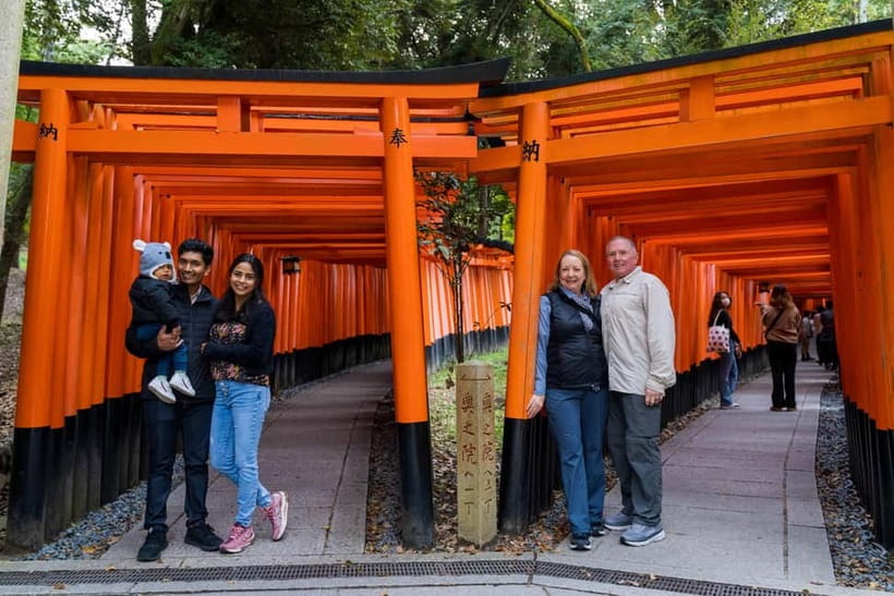 Best of Kyoto: Red Gates of Fushimi Inari & Kiyomizu Temple - Walking through Fushimi Inari’s red gates