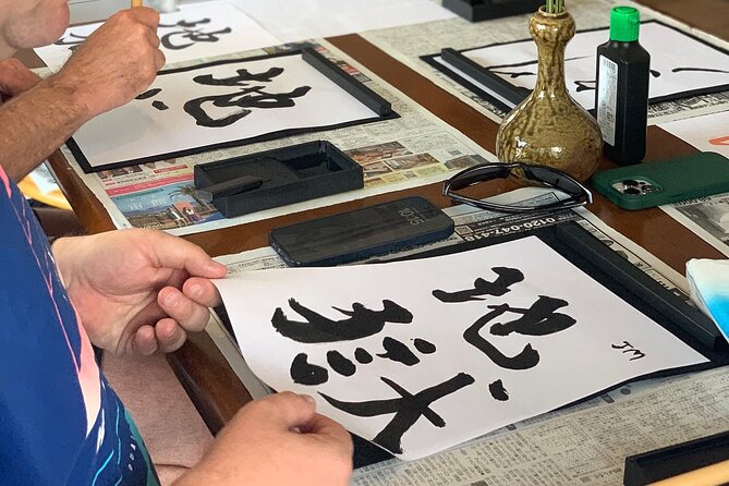 Calligraphy Class for Beginners in a Century-old Japanese House - Fitting the Class Into a Beppu Day