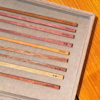 Chopstick Making Workshop in Ginza