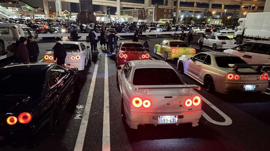 Daikoku & Tokyo JDM Night Tour in R34 or TopSecret R35 GT-R - Why the Daikoku drive is the real attraction