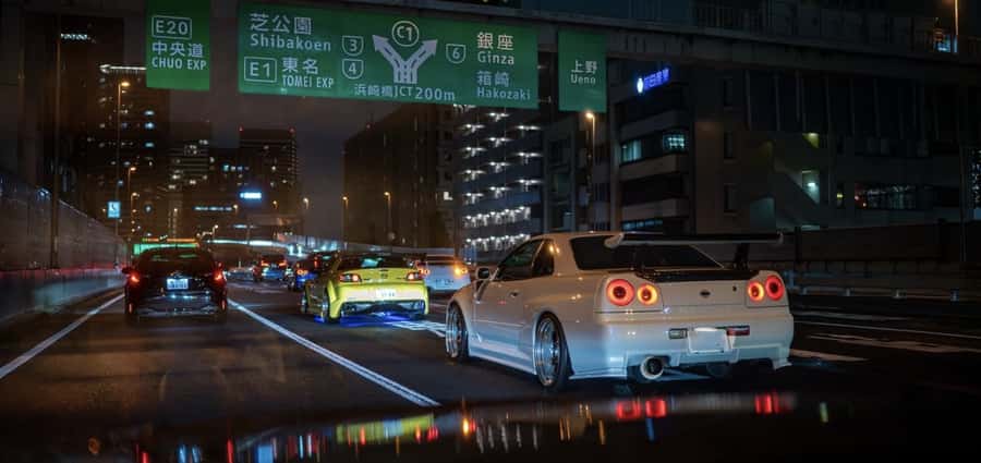 Daikoku & Tokyo Private JDM Tour by 700HP R34 GT-R - Pickup in Tokyo and a private ride for three