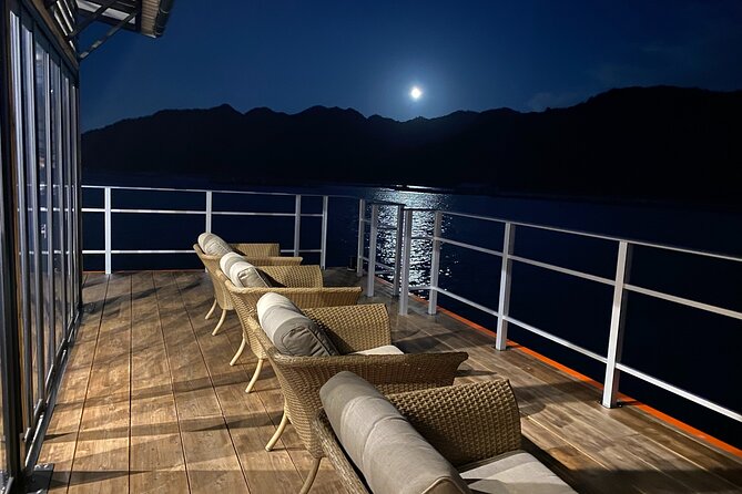 Dinner Cruise on HANAIKADA (Raft-Type Boat) with Scenic View of Miyajima - Boarding HANAIKADA on the Ono Seto Sea