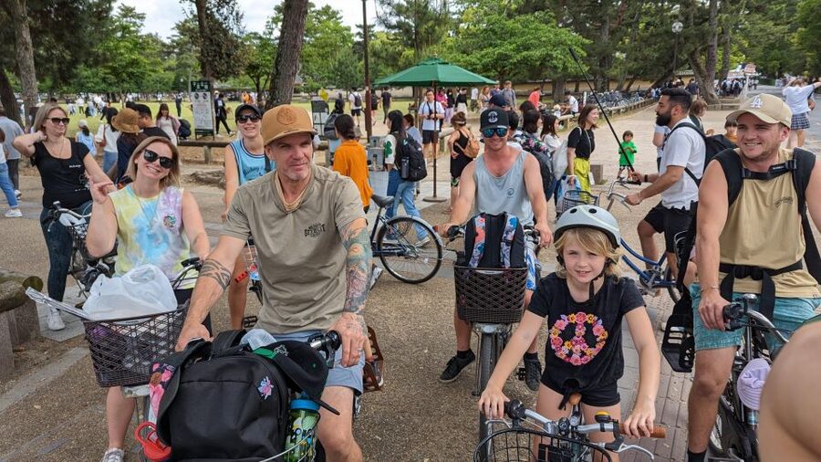 E-Bike Nara Highlights - Todaiji, Knives, Deer, Shrine - Mt. Wakakusa and the value of electric assistance