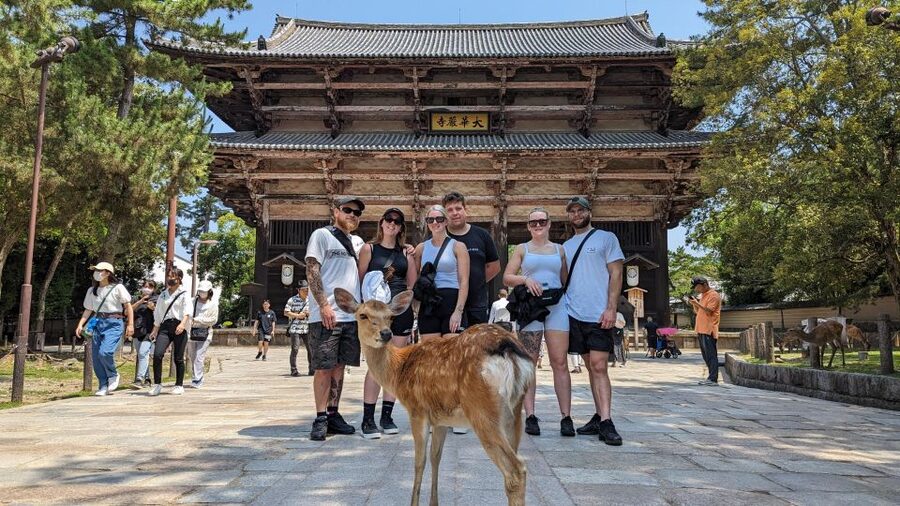 E-Bike Nara Highlights - Todaiji, Knives, Deer, Shrine - Ukimido and the return through Nara Park