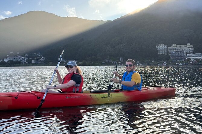 Early Morning Kayaking With Views of Mt Fuji at Lake Kawaguchiko - The value of $66.07 per person