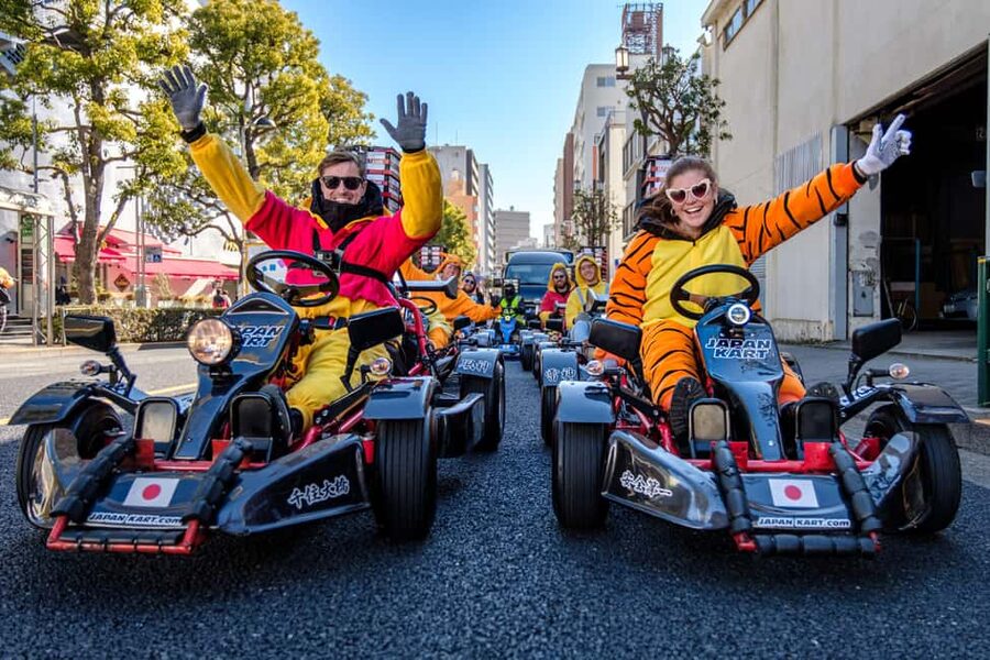 East Tokyo Go-Kart Tour - The one-hour SkyTree route