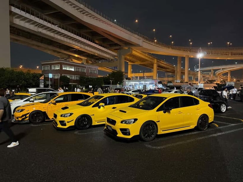 EVO, WRX, Skyline – JDM Night Run to Daikoku Car Meet - Key things to know before you book