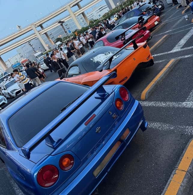 EVO, WRX, Skyline – JDM Night Run to Daikoku Car Meet - The ride through Tokyo’s Bayside roads