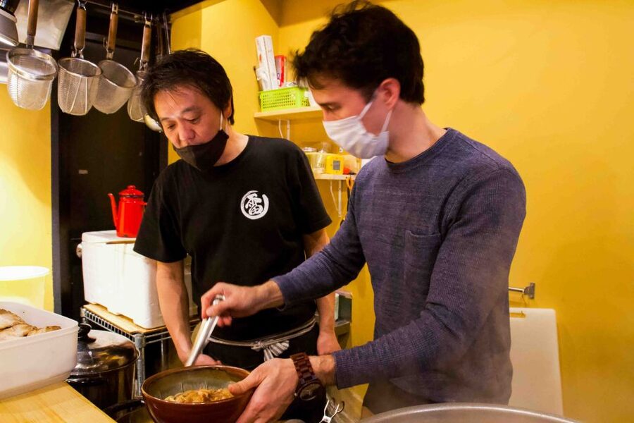 Exclusive Tokyo Ramen Kitchen Experience - The ramen and gyoza portion