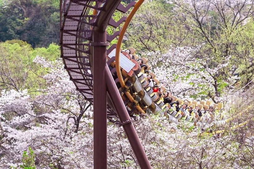 (For overseas) Tokyo: Amusement Park YOMIURILAND Ticket - Bandit, Spin Runway, and the main rides