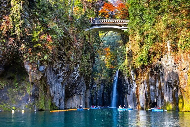 From Fukuoka: Miyazaki, Takachiho Gorge And Shrine Day Tour - Amano Iwato Shrine and the stone stacks of Amano Yasugawara