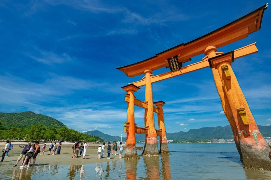 From Hiroshima: Miyajima Island Day Trip with Ropeway Ride - From Hiroshima Station to Miyajima by train and ferry