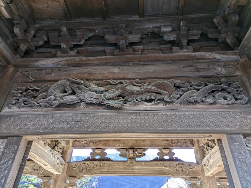 From Kanazawa: Shirakawa-go, Gokayama and Wood Carving Art - Inami, where the buildings are part of the craft