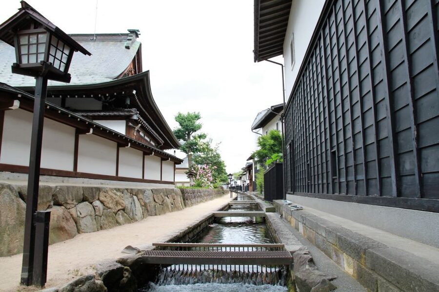From Kanazawa: Shirakawago, Hida-Furukawa and Takayama Visit - Hida-Furukawa’s canals and carp