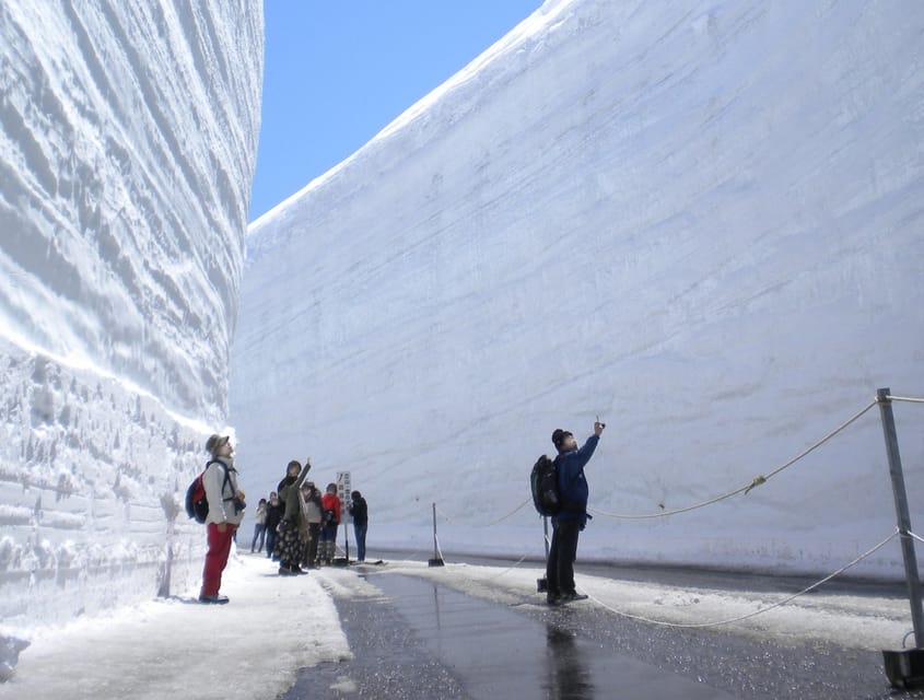 From Nagano: Tateyama-Kurobe Alpine Route - The Kanden Tunnel trolley bus to Kurobe Dam