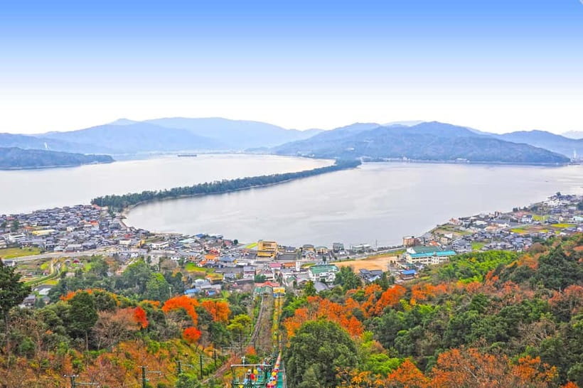From Osaka: Amanohashidate and Ine Bay Day Trip - Kasamatsu Park gives you the classic view