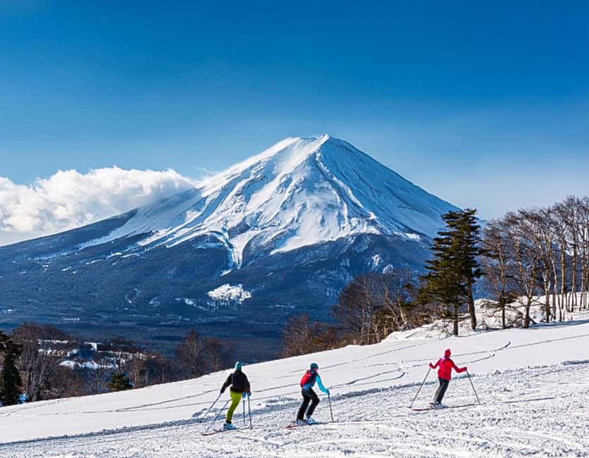 From Tokyo: Fujiyama Snow Resort Yeti Winter Ski Day Tour - Mt. Fuji photographs and weather expectations