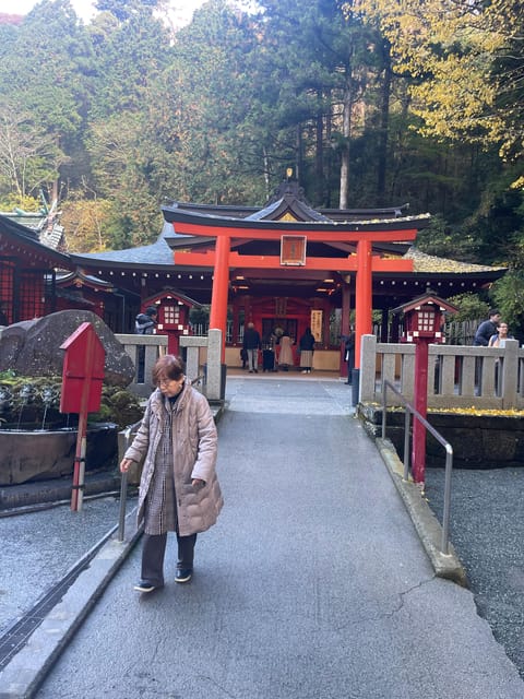 From Tokyo: Hakone Full Day Customizable Private Tour - Hakone Shrine and the cedar-lined lakeshore