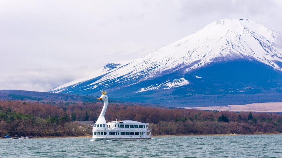 From Tokyo: Mount Fuji, Cruise and Sake Tour - Mount Fuji 5th Station at 2,300 meters