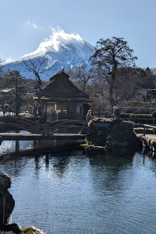 From Tokyo: Mt. Fuji & Hakone Tour w/ Return by Bullet Train - Mt. Fuji 5th Station at 2,300 meters