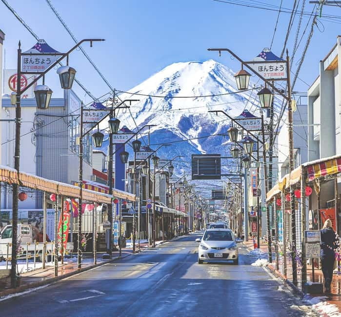 From Tokyo: Must-Visit Mount Fuji Highlight Full-Day Tour - The Lawson photo stop: useful, crowded, and a little odd