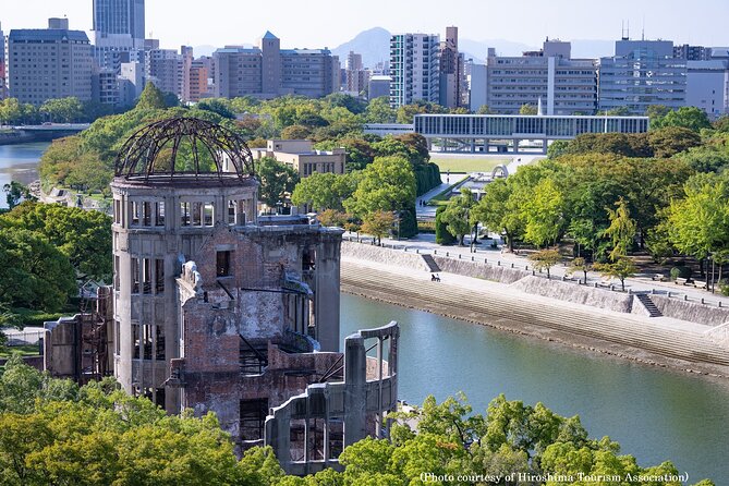 Full Day Hiroshima and Miyajima Bus Tour from Hiroshima - The Atomic Bomb Dome and the weight of Hiroshima