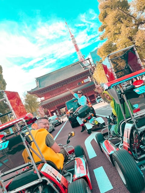 GINZA: Go Kart Experience with NEO GINZA - Zo-joji Temple and the first city views