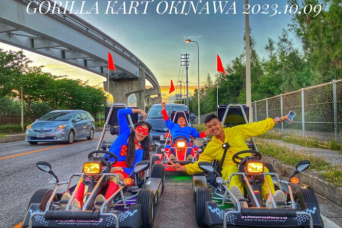 Gorilla Kart Naha – 90 min of Street Fun! Plenty Of Slots - What this Naha go-kart ride really is