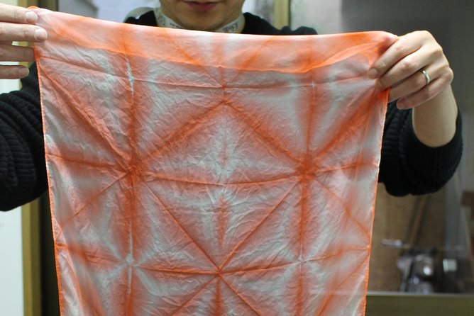 Hanakoushi cotton Scarf Class - How much time to set aside in Kyoto