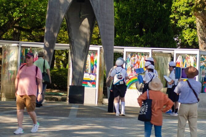 Hiroshima and Miyajima Private Guided Tour - Hiroshima’s difficult morning at Peace Memorial Park