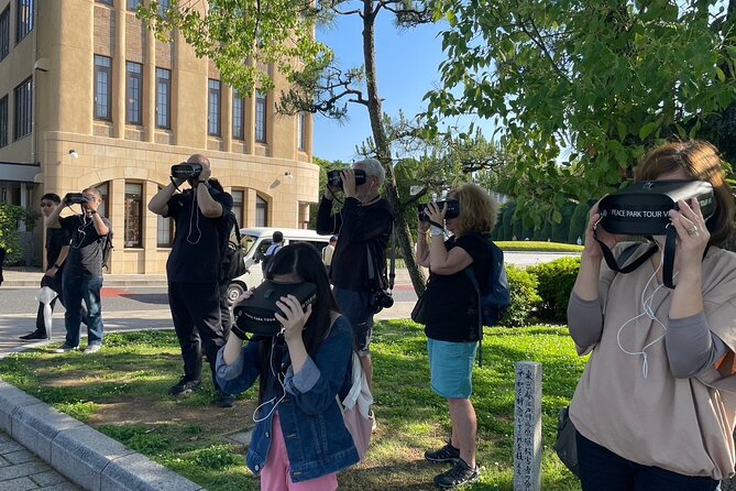 Hiroshima/Guided Virtual Tour of Peace Park/PEACE PARK TOUR VR - Returning to the Rest House and leaving a message