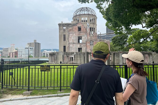 Hiroshima/Guided Virtual Tour of Peace Park/PEACE PARK TOUR VR - Seeing the Atomic Bomb Dome from the Peace Clock Tower