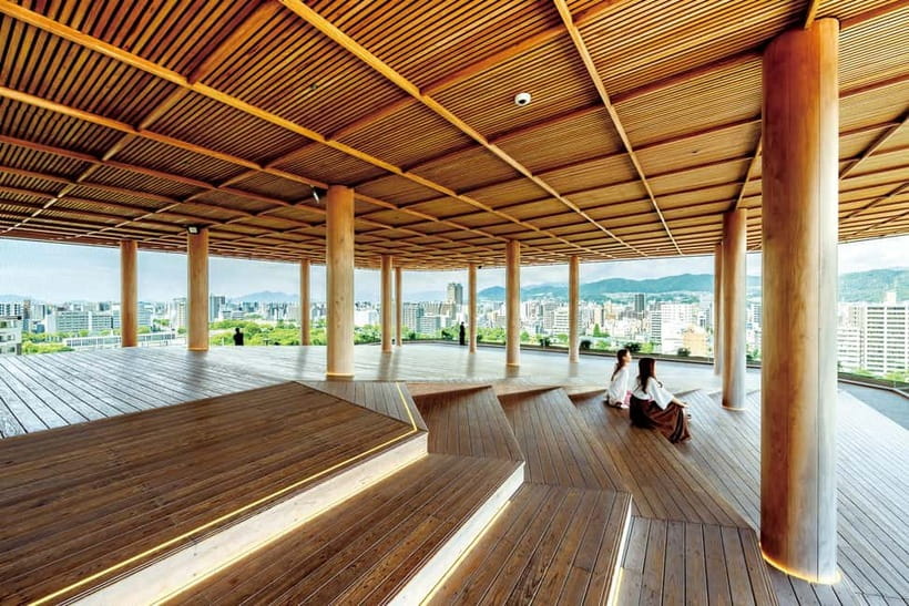 HIROSHIMA ORIZURU TOWER Admission Ticket - HIROSHIMA HILLS and the view toward Miyajima