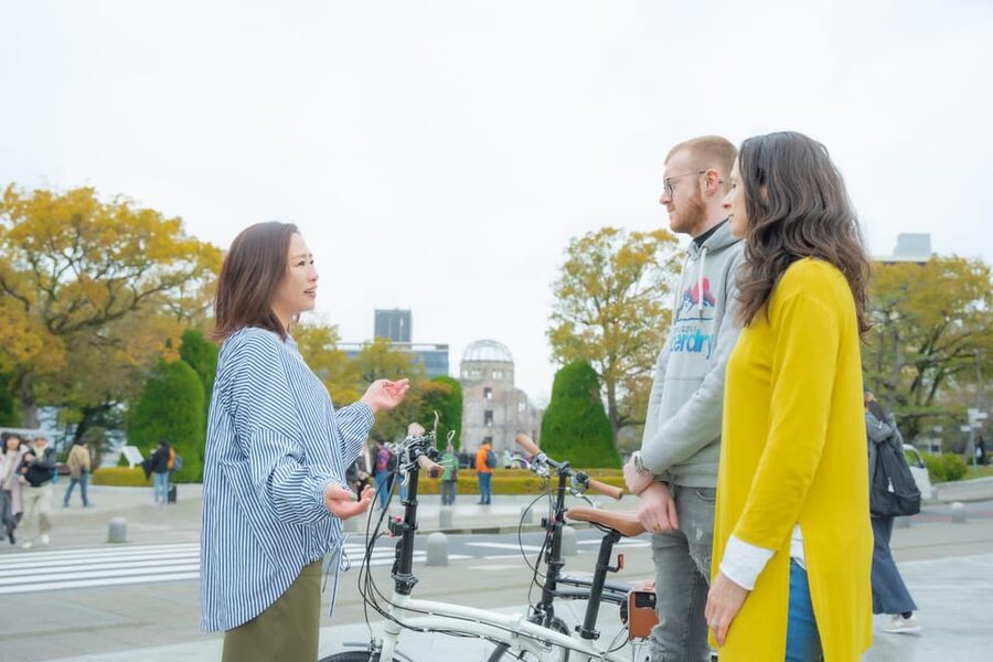 Hiroshima: Peace Cycling Tour with Local Guide - The guides are the main reason to choose this tour