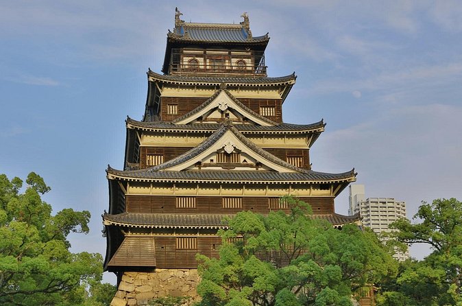 Hiroshima Private Tour with a Local - Highlights & Hidden Gems - A wooded temple on the hillside